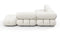 Bellini Sectional - Mario Bellini Sectional, Small Left Corner, White Boucle