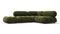 Bellini Sectional - Mario Bellini Sectional, Small Right Corner, Thyme Luxe Velvet