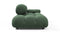 Bellini Sofa - Mario Bellini Open End Sofa, Left, Evergreen Brushed Weave