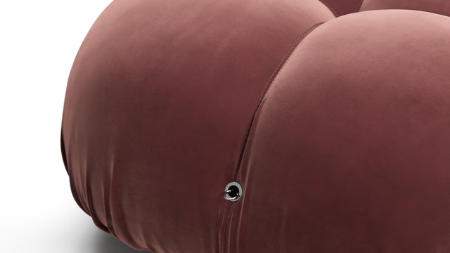 Bellini Sofa - Mario Bellini Open End Sofa, Left, Maroon Velvet