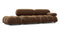 Bellini Sofa - Mario Bellini Open End Sofa, Left, Mocha Velvet