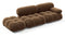 Bellini Sofa - Mario Bellini Open End Sofa, Left, Mocha Velvet