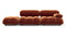 Bellini Sofa - Mario Bellini Open End Sofa, Left, Spice Velvet
