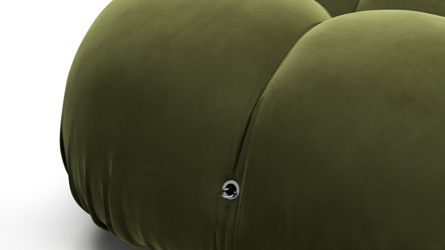 Bellini Sofa - Mario Bellini Open End Sofa, Left, Thyme Luxe Velvet