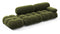 Bellini Sofa - Mario Bellini Open End Sofa, Left, Thyme Luxe Velvet