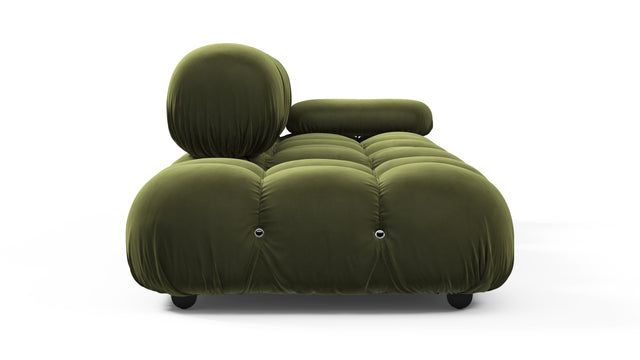 Bellini Sofa - Mario Bellini Open End Sofa, Left, Thyme Luxe Velvet
