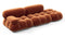 Bellini Sofa - Mario Bellini Open End Sofa, Right, Spice Velvet
