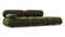 Bellini Sofa - Mario Bellini Open End Sofa, Right, Thyme Luxe Velvet