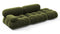 Bellini Sofa - Mario Bellini Open End Sofa, Right, Thyme Luxe Velvet