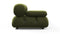 Bellini Sofa - Mario Bellini Open End Sofa, Right, Thyme Luxe Velvet
