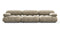Bellini Sofa - Mario Bellini Three Seater Sofa, Beige Gray Chenille