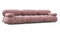 Bellini Sofa - Mario Bellini Three Seater Sofa, Dusty Pink Chenille