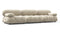 Bellini Sofa - Mario Bellini Three Seater Sofa, Eggshell Vegan Suede