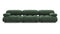 Bellini Sofa - Mario Bellini Three Seater Sofa, Evergreen Brushed Weave