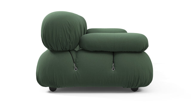 Bellini Sofa - Mario Bellini Three Seater Sofa, Evergreen Brushed Weave