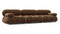 Bellini Sofa - Mario Bellini Three Seater Sofa, Mocha Velvet