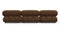 Bellini Sofa - Mario Bellini Three Seater Sofa, Mocha Velvet