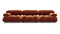 Bellini Sofa - Mario Bellini Three Seater Sofa, Spice Velvet