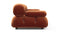 Bellini Sofa - Mario Bellini Three Seater Sofa, Spice Velvet