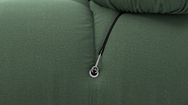 Bellini Sofa - Mario Bellini Two Seater Sofa, Evergreen Brushed Weave
