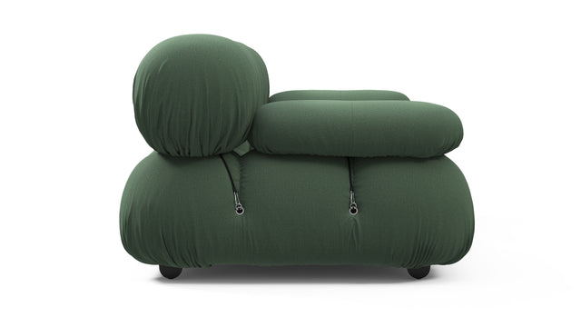 Bellini Sofa - Mario Bellini Two Seater Sofa, Evergreen Brushed Weave