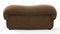 DS 600 - DS 600 Left End Stool Module, Brown Vegan Suede
