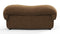 DS 600 - DS 600 Right End Stool Module, Brown Vegan Suede