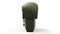 DS 600 - DS 600 Right End Stool Module, Deep Olive Vegan Leather