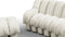 DS 600 - DS 600 Sectional, Combination 2, Left Arm, Cream Vegan Leather