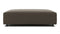 Extrasoft - Extrasoft Sectional Module, Extra Large Seat, Coffee Brushed Weave