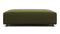 Extrasoft - Extrasoft Sectional Module, Extra Large Seat, Spruce Luxe Velvet