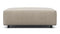 Extrasoft - Extrasoft Sectional Module, Extra Small Seat, Biscotti Brushed Weave