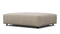 Extrasoft - Extrasoft Sectional Module, Large Seat, Biscotti Brushed Weave