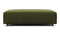 Extrasoft - Extrasoft Sectional Module, Large Seat, Spruce Luxe Velvet