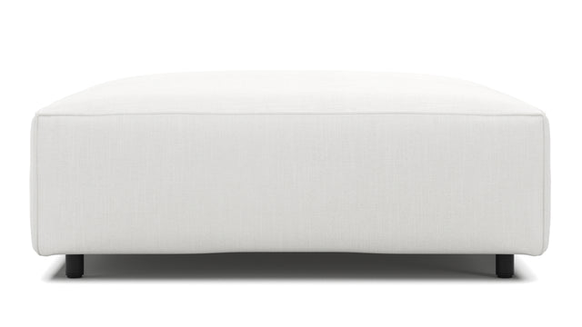 Extrasoft - Extrasoft Sectional Module, Large Seat, White Linen