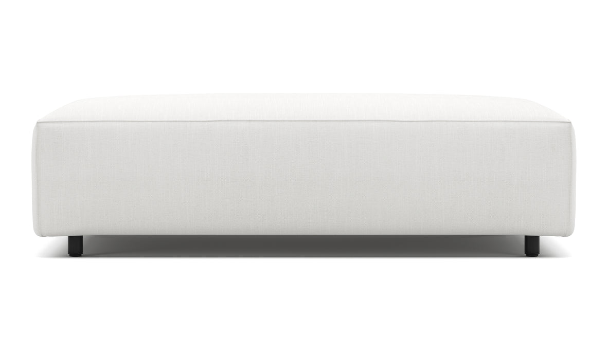 Extrasoft - Extrasoft Sectional Module, Medium Seat, White Linen