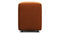 Extrasoft - Extrasoft Sectional Module, Small Backrest, Burnt Orange Velvet