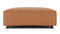 Extrasoft - Extrasoft Sectional Module, Small Seat, Tan Vegan Leather