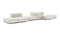 Extrasoft - Extrasoft Sectional Sofa, Combination 2, Right, Oatmeal Brushed Weave