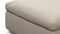 Sky - Sky Sofa Module, Ottoman, Beige Linen