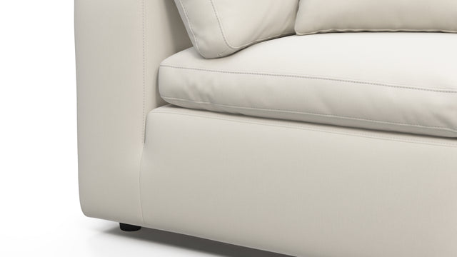 Sky - Sky Sectional Sofa, Five Seater, Left Corner, Oatmeal Brushed Weave