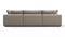 Sky - Sky Sectional Sofa, Three Seater, Beige Linen