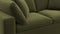 Sky - Sky Two Seater Sofa, Spruce Luxe Velvet
