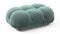Bellini Ottoman - Mario Bellini Ottoman, Jadeite Luxe Velvet
