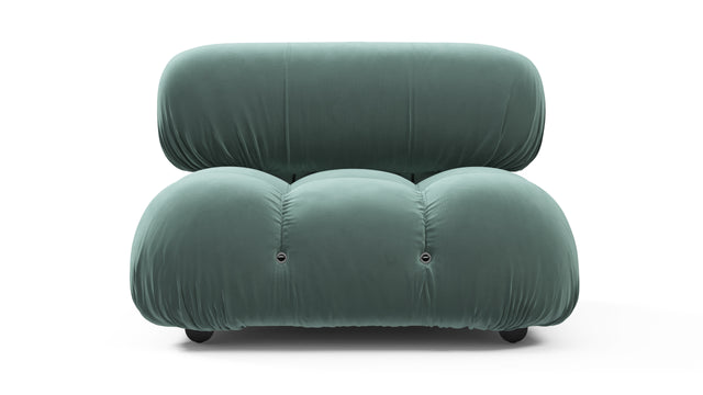 Bellini Module - Mario Bellini Module, Armless, Jadeite Luxe Velvet