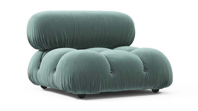 Bellini Module - Mario Bellini Module, Armless, Jadeite Luxe Velvet
