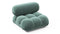 Bellini Module - Mario Bellini Module, Armless, Jadeite Luxe Velvet