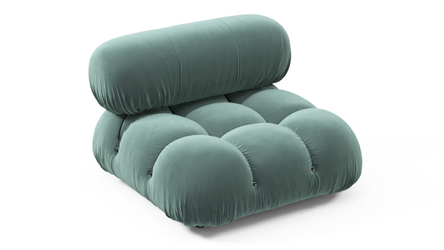 Bellini Module - Mario Bellini Module, Armless, Jadeite Luxe Velvet