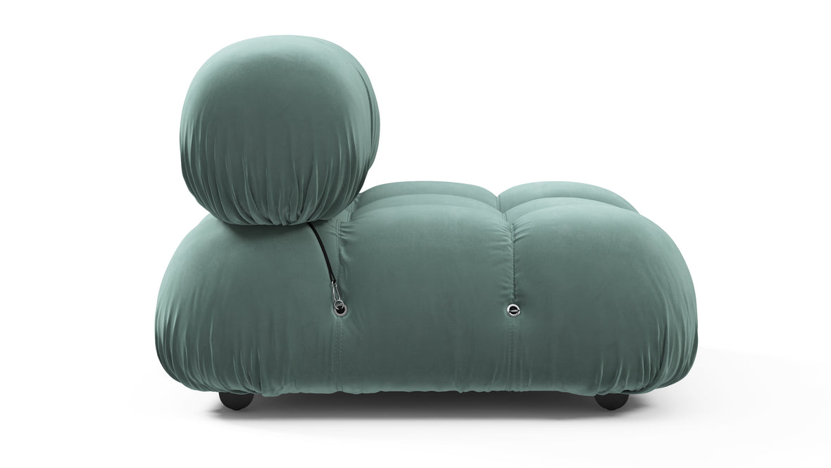 Bellini Module - Mario Bellini Module, Armless, Jadeite Luxe Velvet