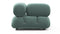 Bellini Module - Mario Bellini Module, Left Corner, Jadeite Luxe Velvet